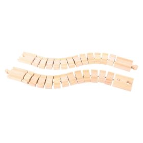 Bigjigs Rail Fleksibilna tirnica 2 kosa, Bigjigs Rail