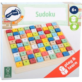 Lesene barvne kocke sudoku Small Foot, small foot