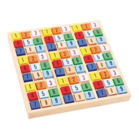 Lesene barvne kocke sudoku Small Foot, small foot