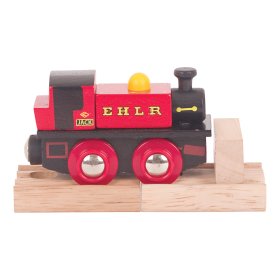 Bigjigs Rail Lesena replika lokomotive EHLR Jack, Bigjigs Rail