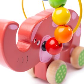 Motorni labirint Bigjigs Baby Elephant, Bigjigs Toys