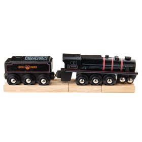 Bigjigs Rail Lesena replika motorne lokomotive Black 5, Bigjigs Rail