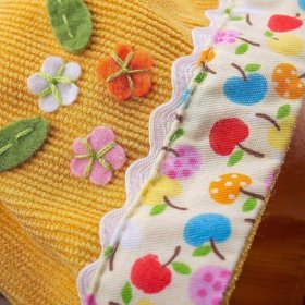 Bigjigs Toys Punčka iz blaga Daisy 28 cm, Bigjigs Toys