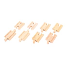 Bigjigs Rail Rail konektorji 7 cm 8 kos, Bigjigs Rail