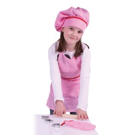 Bigjigs Toys Pink Chef set