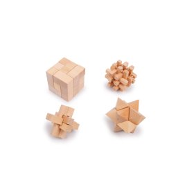 Lesene sestavljanke Small Foot, 4 kosi, Small foot by Legler