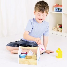 Bigjigs Toys Cocktail izdelki v prenosni škatli, Bigjigs Toys