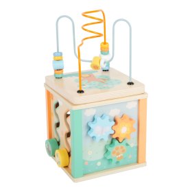 Small Foot Motor kocka v pastelnih barvah, Small foot by Legler