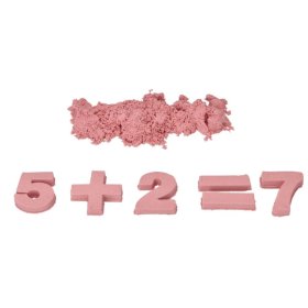 Kinetični pesek Color Sand 1kg - roza