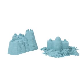 Kinetični pesek Color Sand 1kg - moder
