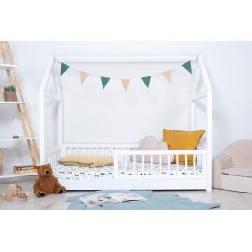 Montessori hišna postelja Elis bela, Ourbaby®