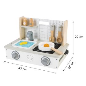 Lesena mini kuhinja, EcoToys