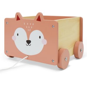 Lesen otroški voziček - lisička, EcoToys
