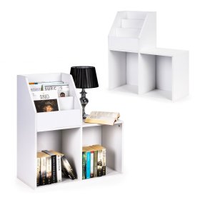 Knjižna omara s polico, MODERNHOME