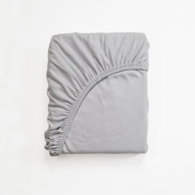 Bombažna posteljnina 200x180 cm - siva, Frotti