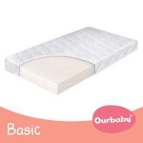 Vzmetnica iz pene Basic - 200x90 cm, Ourbaby