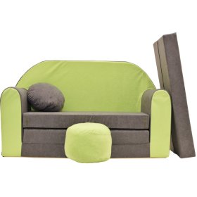 Otroški kavč Forest - zeleno-siv, Welox