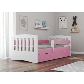 Otroška postelja Classic - rožnata