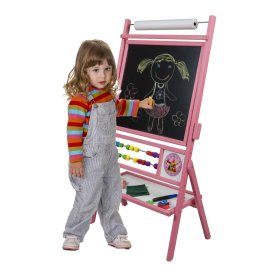 Otroška magnetna tabla roza, 3Toys.com
