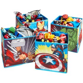 Štiri škatle za shranjevanje - Maščevalci, Moose Toys Ltd , Avengers