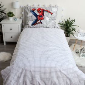 Posteljnina s svetlečim učinkom Spider-man 140 x 200 cm + 70 x 90 cm