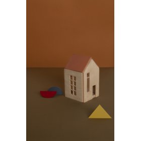 Magnetna Montessori lesena hiška - terra, OKT
