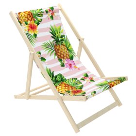Stol za plažo iz ananasa