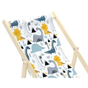 Otroški ležalnik za plažo Dinosaurs, Chill Outdoor