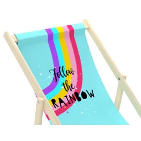 Otroški ležalnik za plažo Rainbow, Chill Outdoor