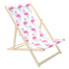 Otroški ležalnik za plažo Flamingos, Chill Outdoor
