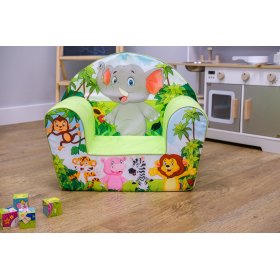 Otroški stol Safari - zelen