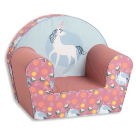 Otroški stol Samorog - roza, Ourbaby®
