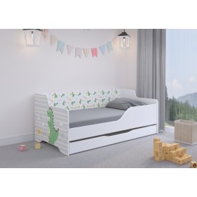 Dnevna postelja za otroke LILU 160 x 80 cm - Dinozaver