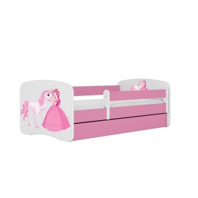 Otroška postelja Ourbaby z ograjo - Princesa s konjem, Ourbaby