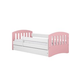 Otroška postelja Classic - pudrasto rožnata, All Meble