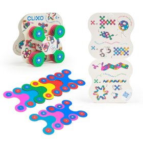 Fleksibilni magnetni komplet Clixo, 9 kos - Mix barv, CLIXO