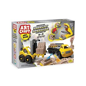 ART CRAFT Set kinetičnega peska - Ustvarjaj, gradi, razstavljaj