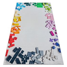 BAMBINO 38480 pralna preproga za otroke proti zdrsu - siva / rumena, F.H.Kabis