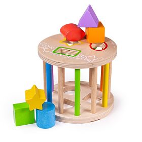 Bigjigs Baby Roller z oblikami, Bigjigs Toys