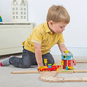 Bigjigs Rail Barriers z znakom