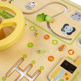 Bigjigs Toys Aktivnostna plošča Džungla