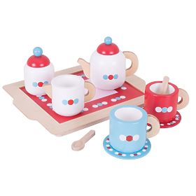 Bigjigs Toys Čajni set s pikami, Bigjigs Toys