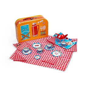 Bigjigs Toys Čajni set v kovčku London