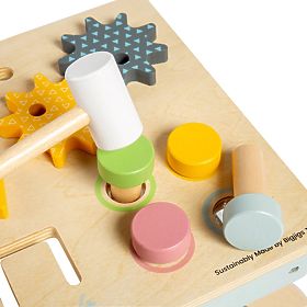 Bigjigs Toys Delovna miza s kladivom
