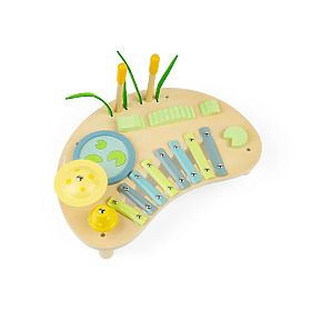 Bigjigs Toys Glasbena mizica Džungla