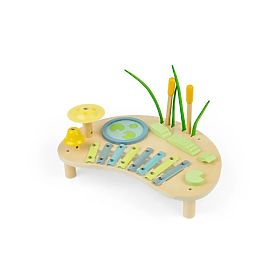 Bigjigs Toys Glasbena mizica Džungla