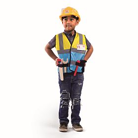 Bigjigs Toys Kostum gradbenik, Bigjigs Toys