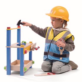 Bigjigs Toys Kostum gradbenik, Bigjigs Toys