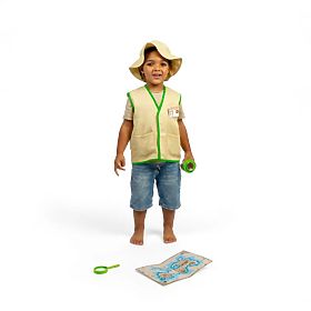 Bigjigs Toys Kostum Raziskovalec