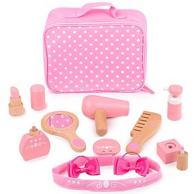 Bigjigs Toys Lesena kozmetična garnitura, Bigjigs Toys